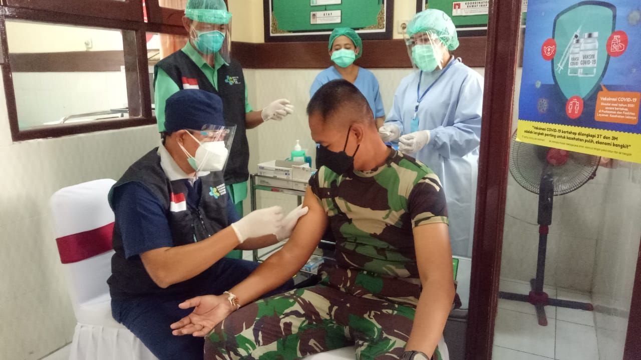 podiumnews.com-Ini Kata Dandim Bangli Usai Jalani Vaksinasi Kedua